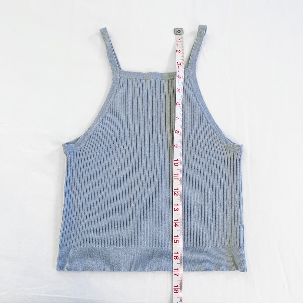 Brandy Melville High Neck Sweater Tank Top - Picture 4 of 7